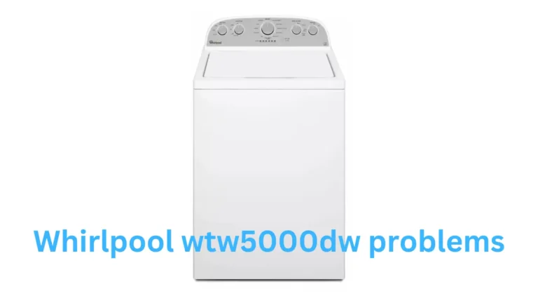 Whirlpool wtw5000dw problems (How to Fix!)